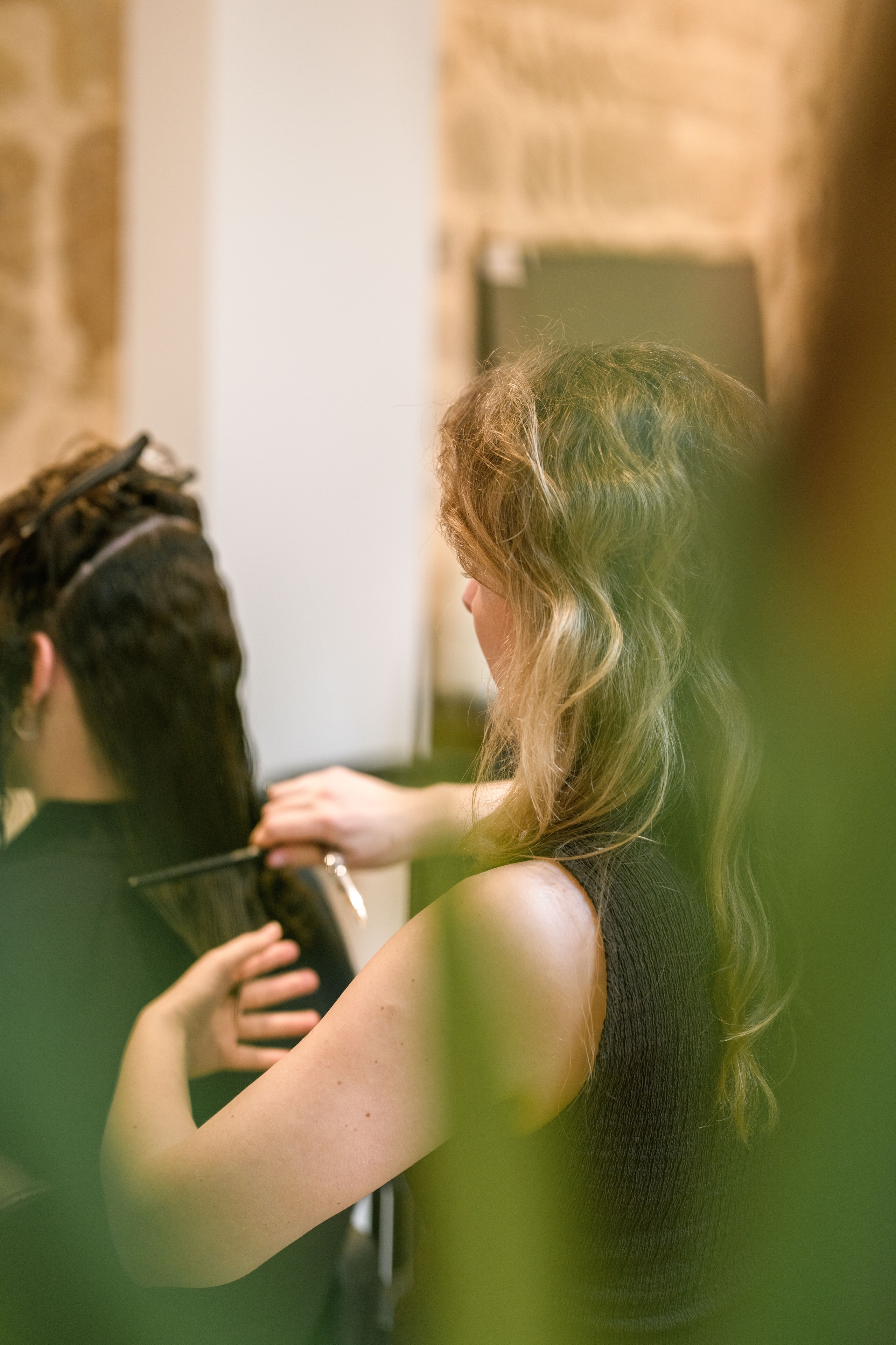 Hair styling at Arc Hair Studio